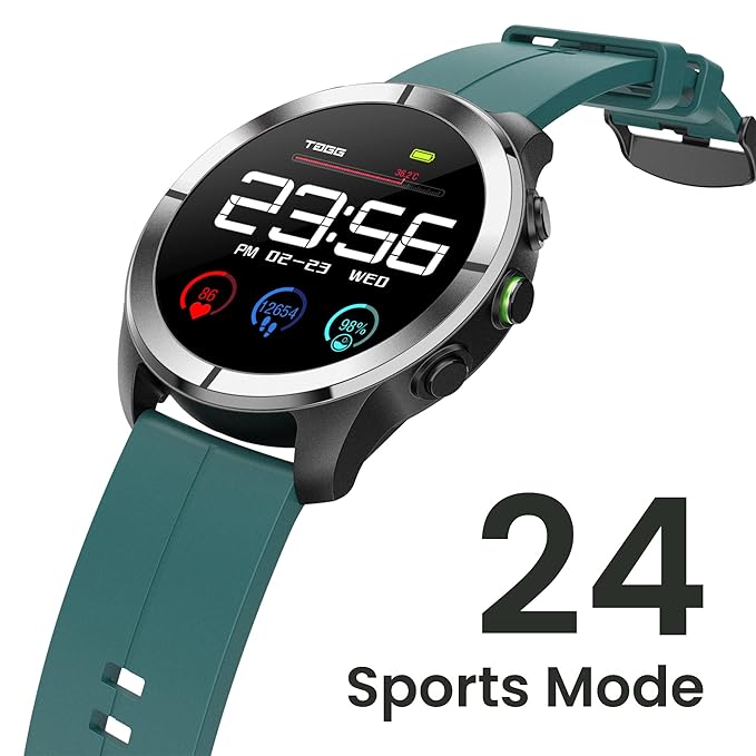 TAGG Kronos II Smartwatch 1.32" Large Crystal HD Display